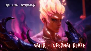 Splash Screen #mlbb  Valir - Infernal Blaze | #shorts