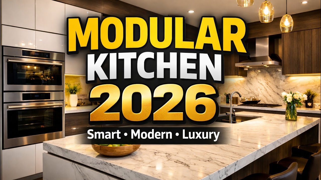 Modular Kitchen Design Ideas 2026 | Modern, Smart & Space Saving Kitchens