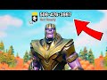 Voice Changer Trolling with Unreleased Thanos Skin...