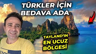 TÜRKLER İçin BEDAVA Tatil Yeri Buldum - Tayland'ın GİZLİ EYALETİ Krabi'de Neler Var !!!