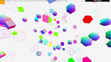 Three.js Music Visualizer