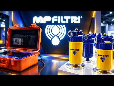MP FILTRI Hydraulic Filtration Solutions & LPA3 Portable Particle Counter | bauma CONEXPO 2026