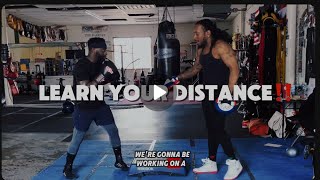 🥊 LEARN YOUR DISTANCE IN BOXING‼️…👉🏾 DO THIS #boxing #training #boxingtraining #coachfiyah