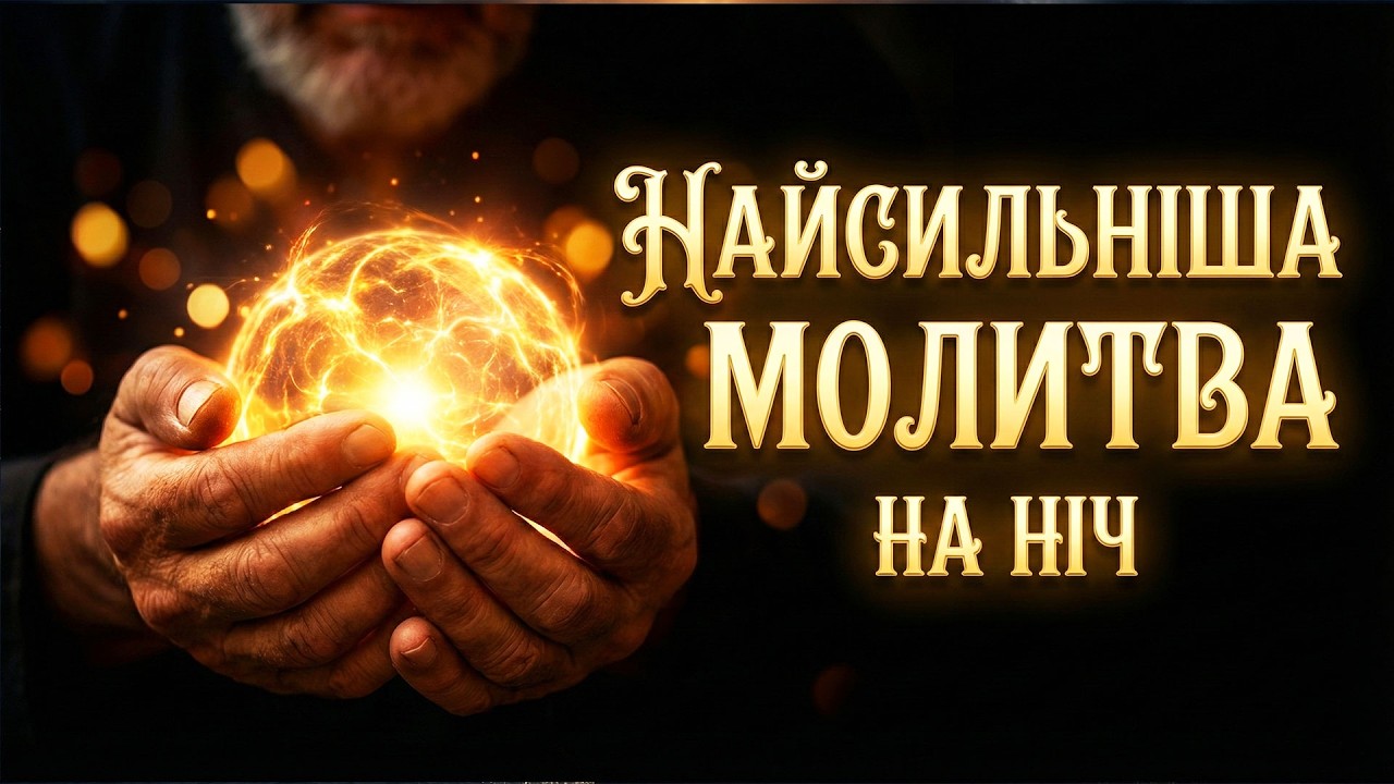 НЕ ЛЯГАЙ СПАТИ БЕЗ ЦІЄЇ МОЛИТВИ! 🕊️ Глибокий сон та Божий захист на всю ніч 🙏✨