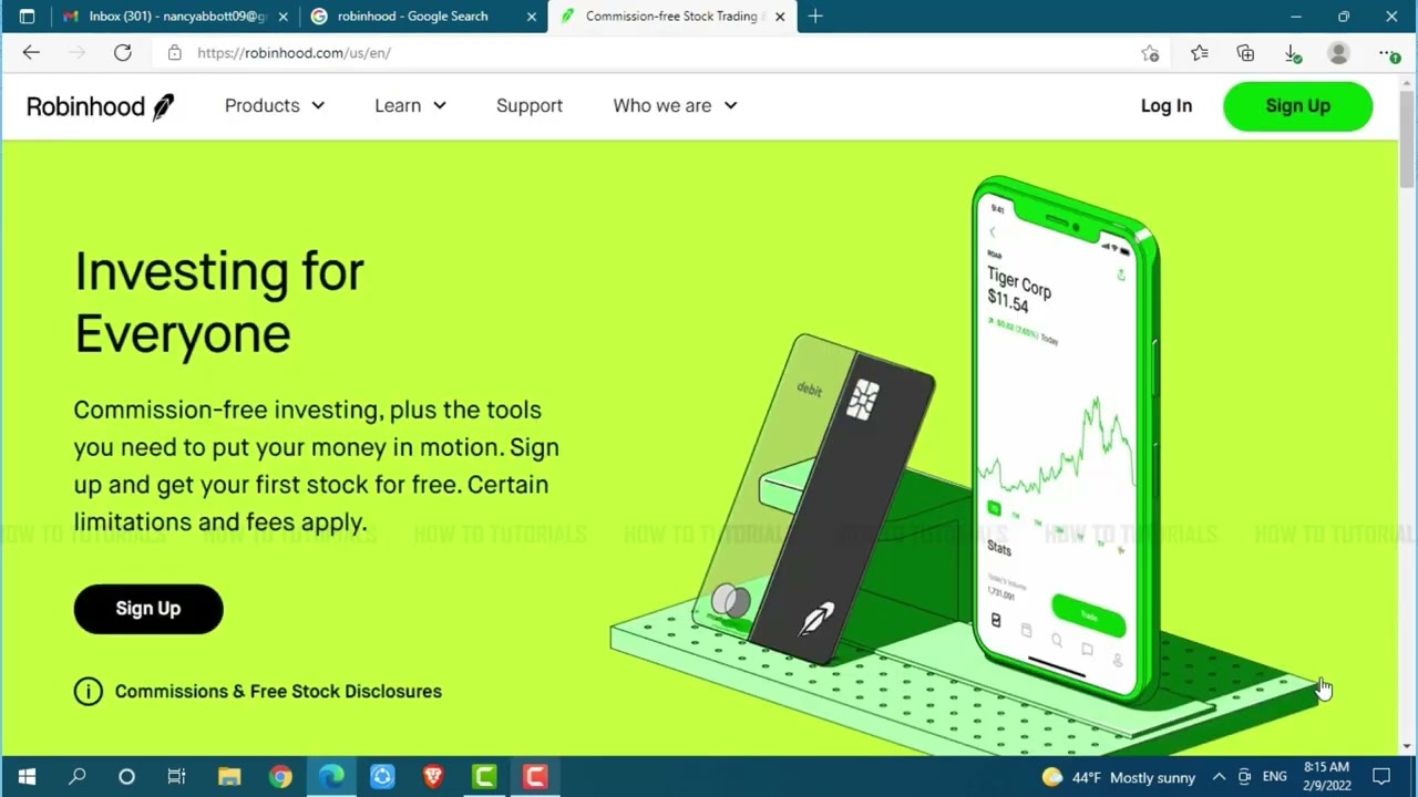 How To Create Robinhood Account 2022 | Robinhood.com Sign Up Help | Robinhood Account Registration