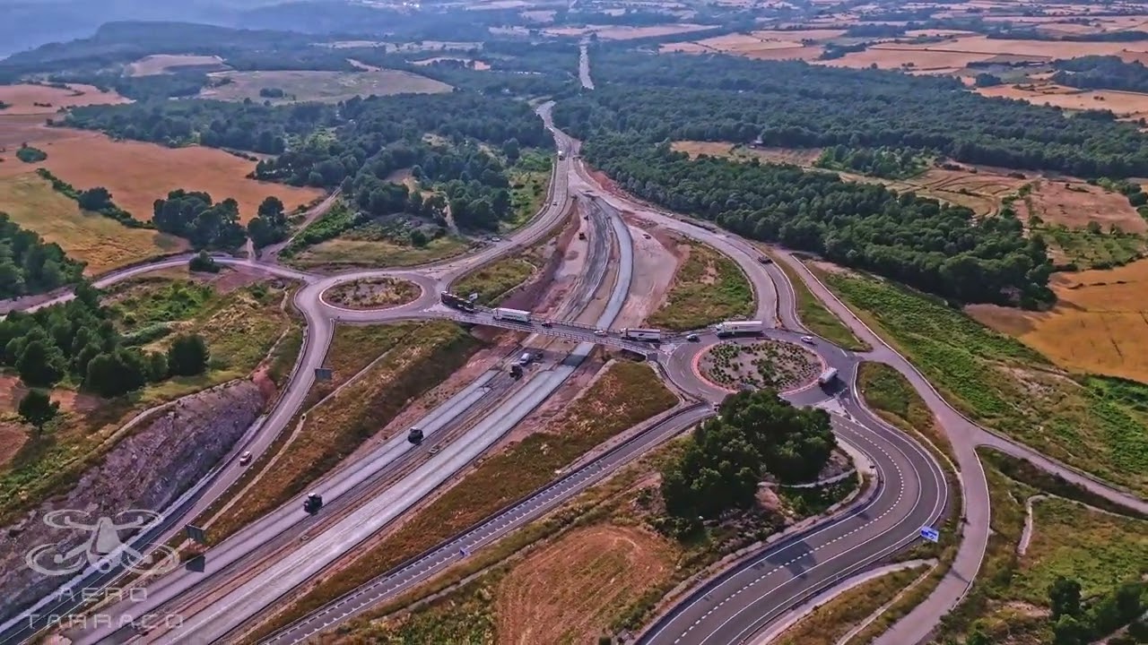 A-27 / N-240 CONNECTION - TARRAGONA - DRONE VIEW