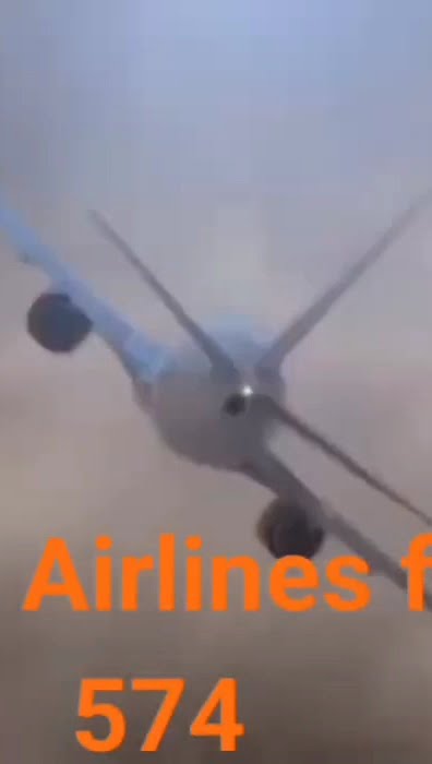 adam Airlines flight 574 - YouTube