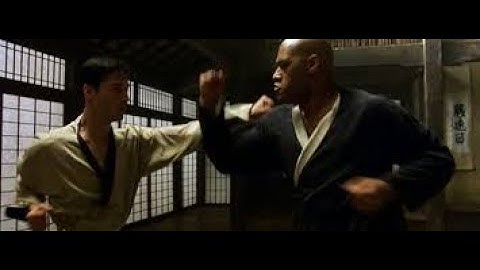 Neo vs Morpheus | Neo: I Know Kung Fu | The Matrix (1999) Top movie clip