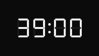 39 Minute Timer with Alarm – 2340 Second Countdown