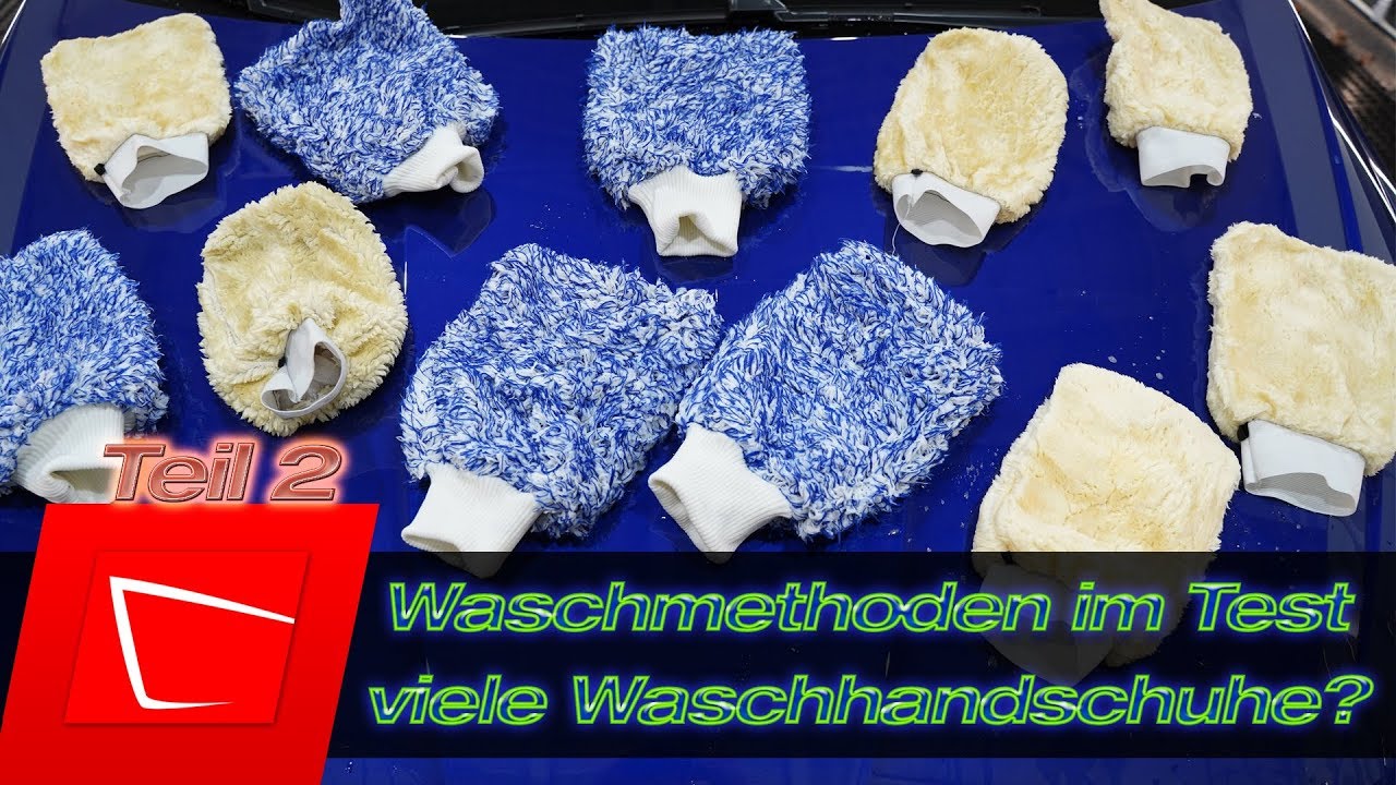 Ein Eimer Waschmethode und Viele Waschhandschuhe? keine Kratzer kein Auswaschen! Teil 2