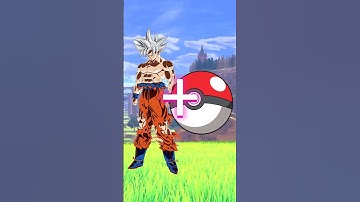 Dragon Ball Characters In Pokemon Mode #shorts #dragonball #dbs #pokemon