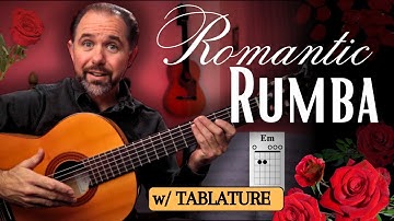 A Beautiful, Romantic, & Slow RUMBA | (Beginner Flamenco Guitar Tutorial)