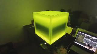 Addressable 3D Magic Rubik light cube Made of WS2812 LED screenshot 4