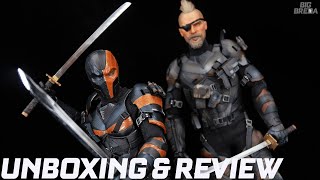 Deathstroke Dc 16 Scale Figure Flashpoint Deathknell Unboxing And Review