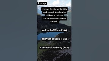 Understanding Avalanche Consensus: Proof-of-Stake in Action! 🏔️⚖️