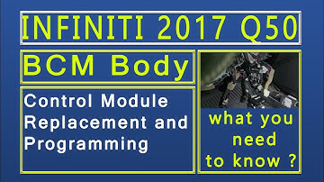 2017 Infinti Q50 Bcm Body Control Module Replacement and Programming What You Need To Know?