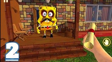 Neighbor Sponge Secret Sim Gameplay || Walkthrough part 2