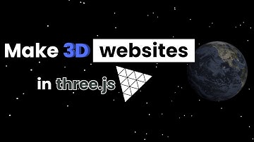 😲 How to Build 3D websites using three.js