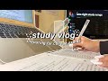 STUDY VLOG | a productive college exam day in my life | studying for college finals & study tips 📗