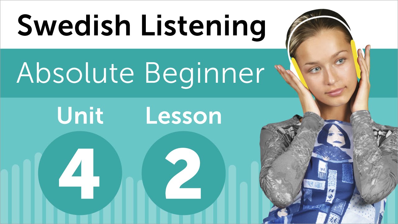 Swedish Listening Practice - Talking About your Age in Swedish