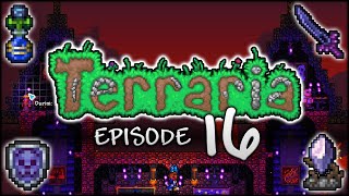Let's Play Terraria | I created a mini HELL FORTRESS in Terraria! (Episode 16) screenshot 2