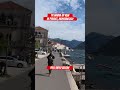 Perast, Montenegro | Virtual Running Warm-Up Video for Treadmill | 4K | Kotor Bay
