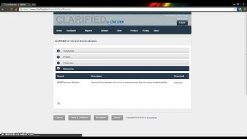 How to use the report section - CLARIFIED for Clarizen