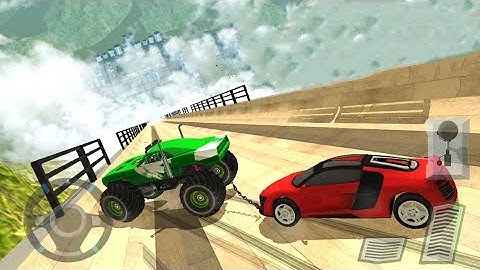Double Impossible Mega Ramp 3D All Cars Unlocked - Car Stunt Game - Android Gameplay FHD