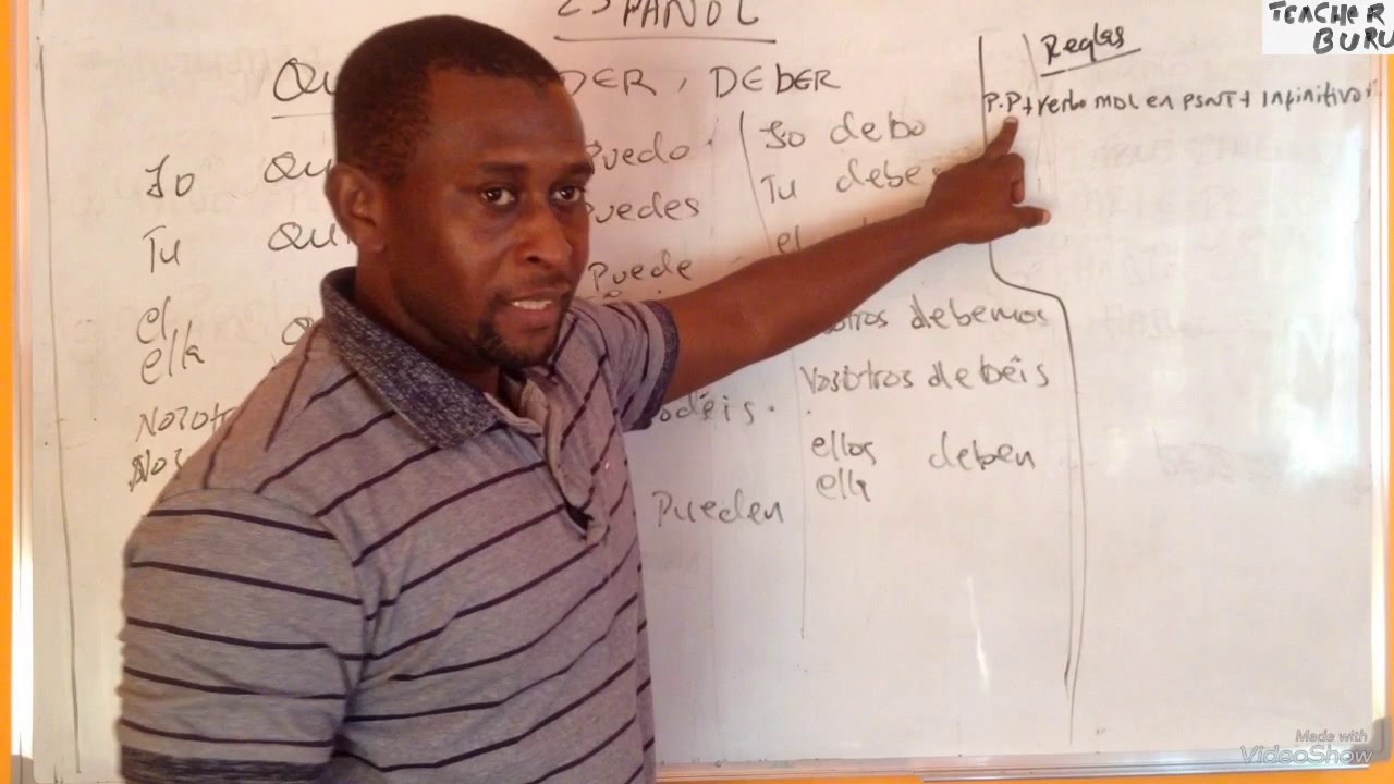 Jifunze Kihispania Na Teacher Burhan  Somo La Kumi na moja