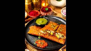 Healthy Beetroot &amp; Besan Chilla♥️Fuel your day with the goodness of beetroot and protein-rich besan!