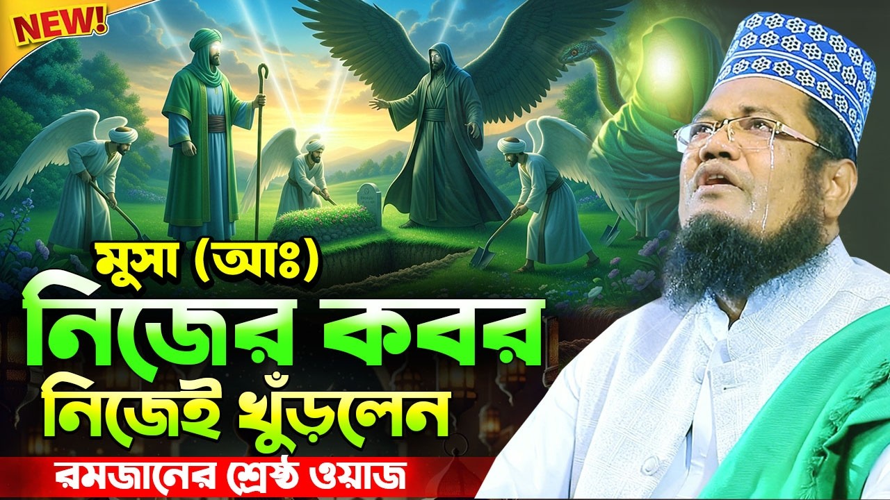 মুসা (আঃ) নিজের কবর নিজেই খুঁড়লেন || রমজানের শ্রেষ্ঠ ওয়াজ  || Qari Ruhul Amin Siddiqui | রমজান 2026