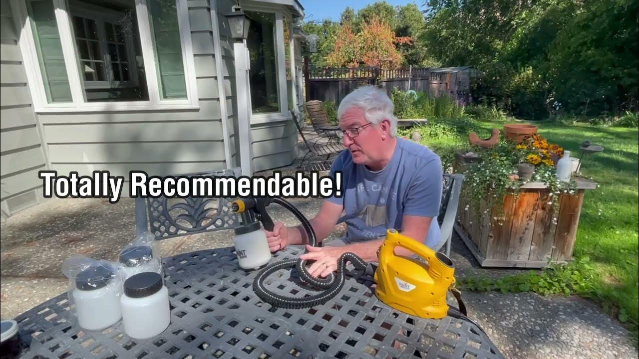Paint Zoom 3000 Paint Sprayer Demo + Review Actual Door Repainting DIY Home Project YouTube