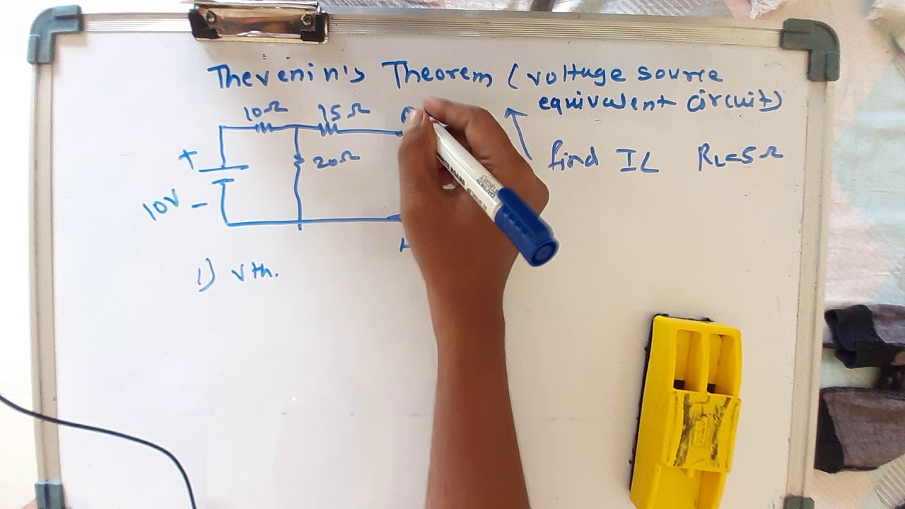 Thevenins theorem and solved problem on it - YouTube
