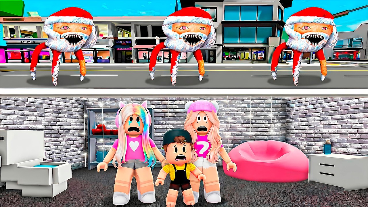 CONSTRUÍMOS UM BUNKER PARA ESCAPAR do GOO GOO GAGA    (Brookhaven)