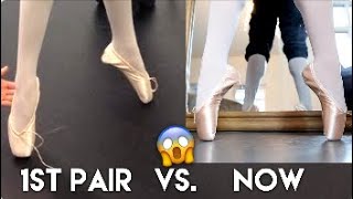 Pointe Shoe Fitting an ARTS HIGH SCHOOL SENIOR