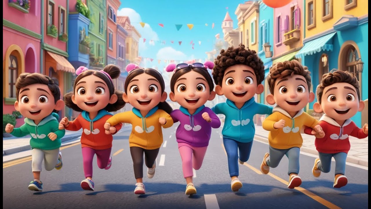 Row Row Rainbow Boat – Count Friends Onboard! | Fun Counting Song for Kids | Colorful Learning