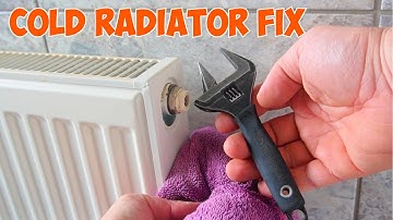 Bleeding Radiator Without Key OR Screwdriver