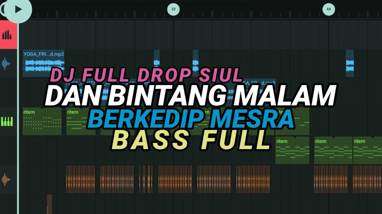 DJ DAN BINTANG MALAM BERKEDIP MESRA - AY BASS FULL DROP SIUL VIRAL TIKTOK PRENGKY GANTAY TEAM 2