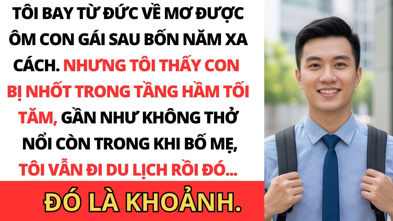 Tôi trở về từ Đức bất ngờ—con gái tôi hấp hối một mình khi bố mẹ tôi vẫn đi nghỉ xa mà không biết...