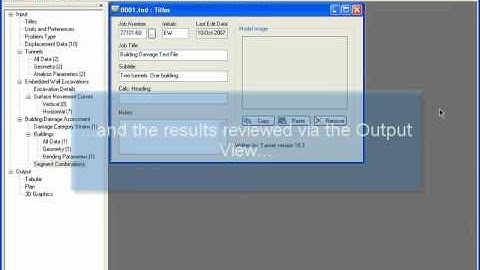 Oasys Xdisp - Combining Building Segments