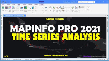 MapInfo Pro v2021 - Time Series Analysis