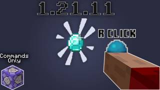 Making right Click detection with just command blocks (java Edition)
