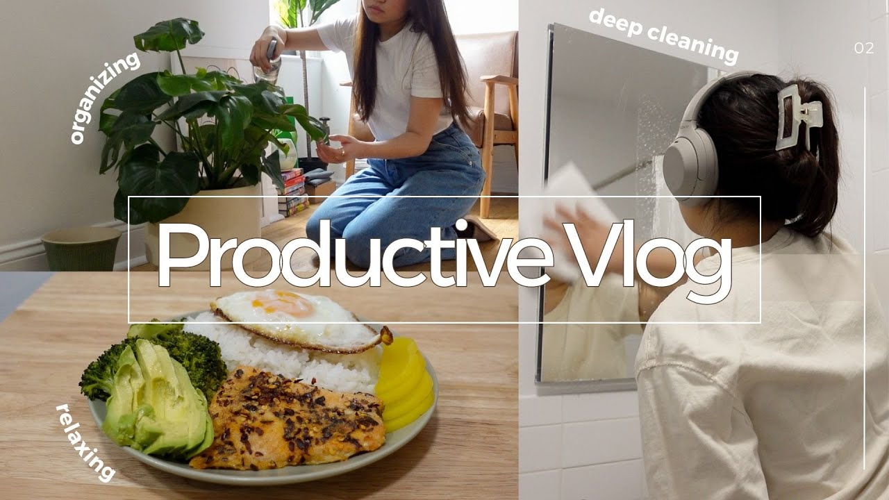 Productive Vlog EP. 02 | getting my life together post-surgery - YouTube