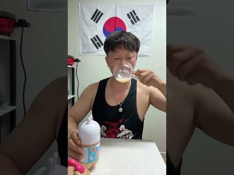 Корейские напитки #korea #еда #asmr