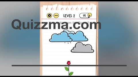 Brain Test Level 2 Answer | How to blossom this flower?