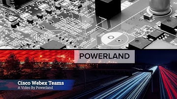 Webex Tutorial Video, Presented by Powerland