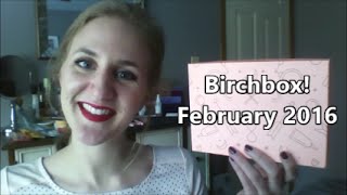 My ONE MINUTE Birchbox Review - February 2016 | Those Sisters That Sample