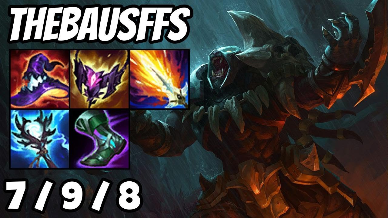 Thebausffs AR Ultra Rapid Fire Rengar 24/01/2025
