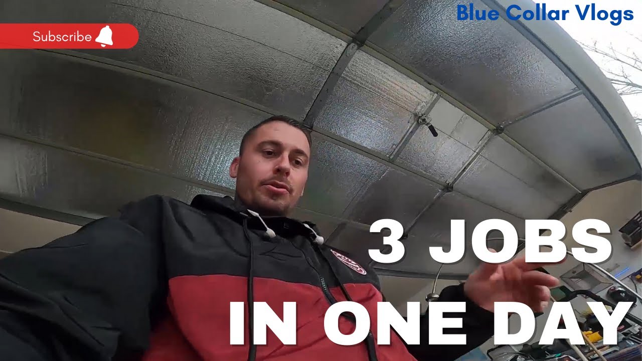 3 Jobs in 1 Day! [$1,000+] | Garage Door Vlog