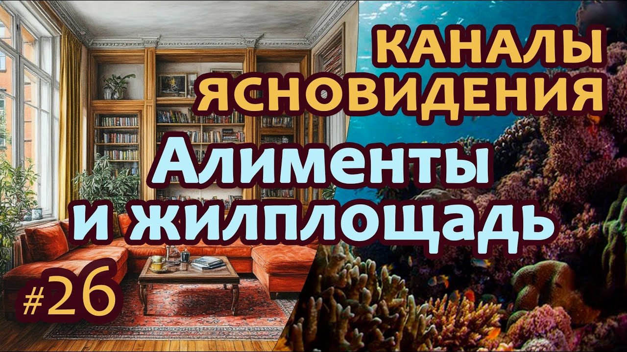 Алименты и жилплощадь - 26 | Работа с каналами ясновидения | Практика прямых порталов